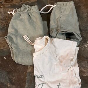 Mini Rodini Kids Green Bottoms